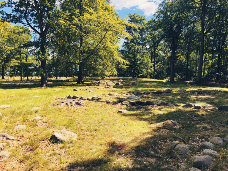 Prästgårdsparken med Karl XI:s stenar