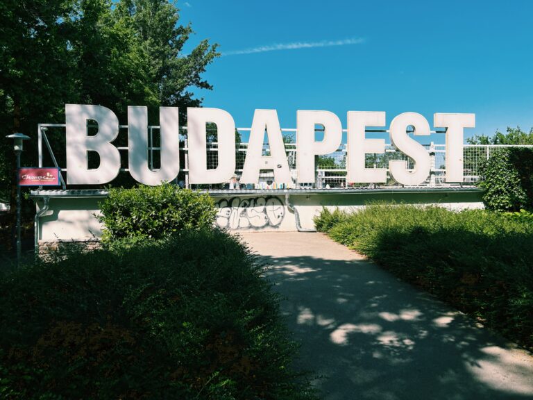Budapest Sign