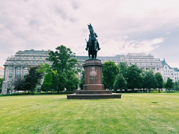 II Rakoczi Ferenc equestrian statue