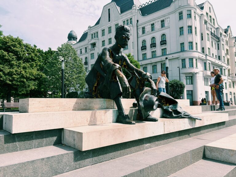 Attila József Statue