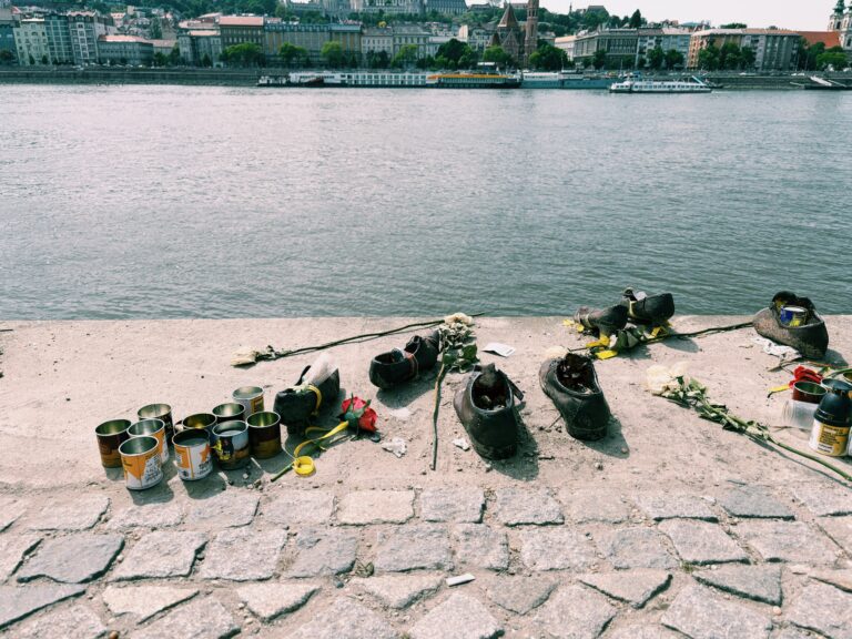 Shoes on the Danube Bank